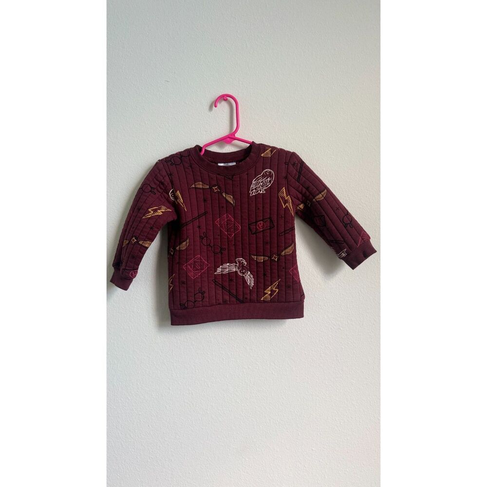 Harry Potter Wizarding World Toddler 24M Quilted Sweatshirt Hedwig
